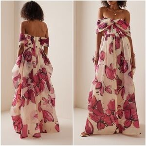 Aje pink maxi dress